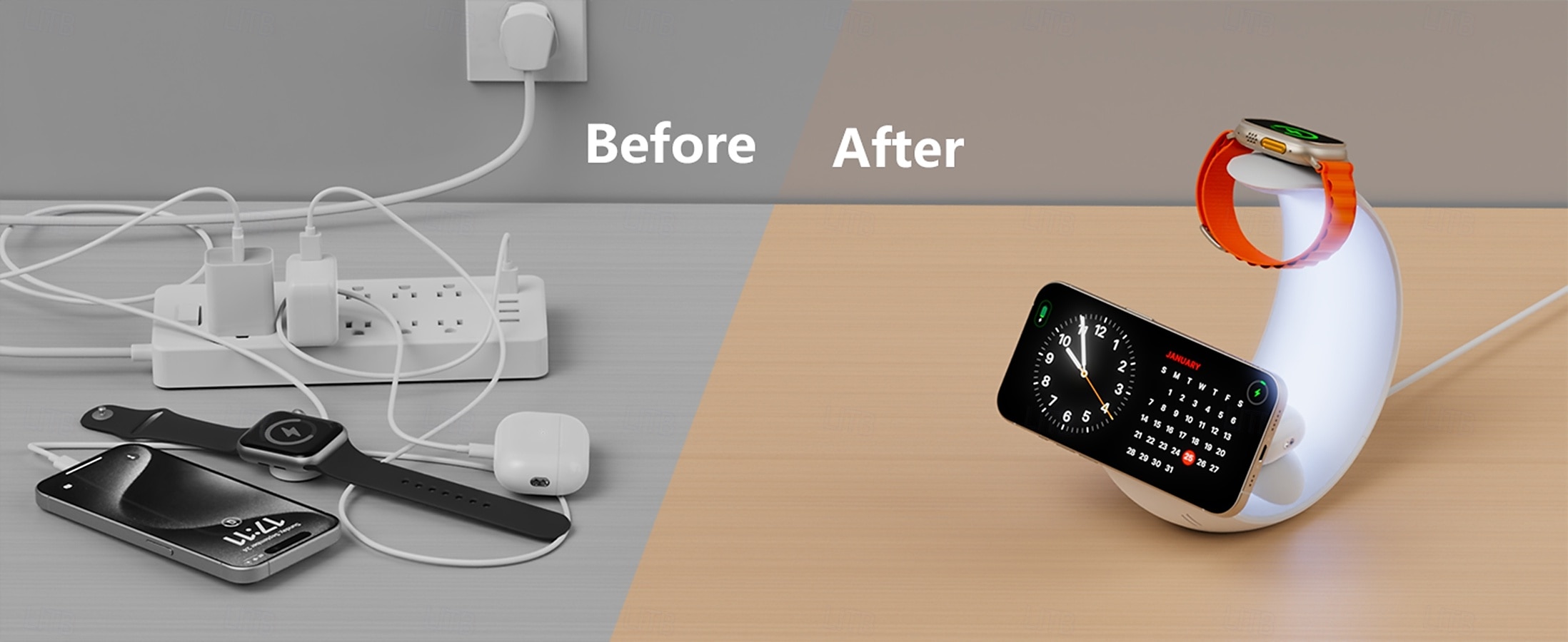 Wireless Charger 15 W Output Power Wireless Charging Station CE Certified Fast Wireless Charging MagSafe Magnetic For Apple Watch iPhone 14/13/12/11 Pro Max Apple Watch Series SE / 6/5/4/3/2/1 2025 - $63.99 –P19
