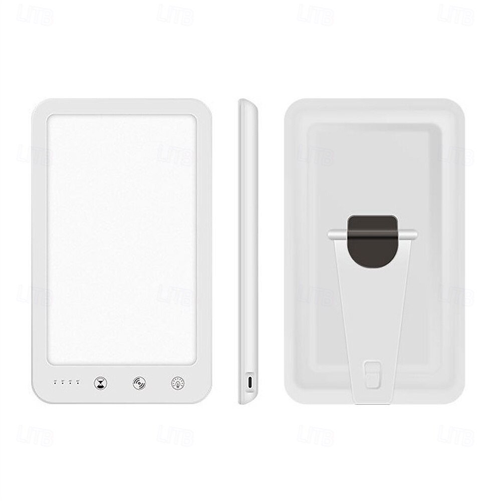 Lampe triste Lampe de luminothérapie sans UV Lampe portable à lumière naturelle avec lumière LED et 3 niveaux de luminosité réglables et température de couleur &fonction mémoire de 2025 ? $39.99 –P11