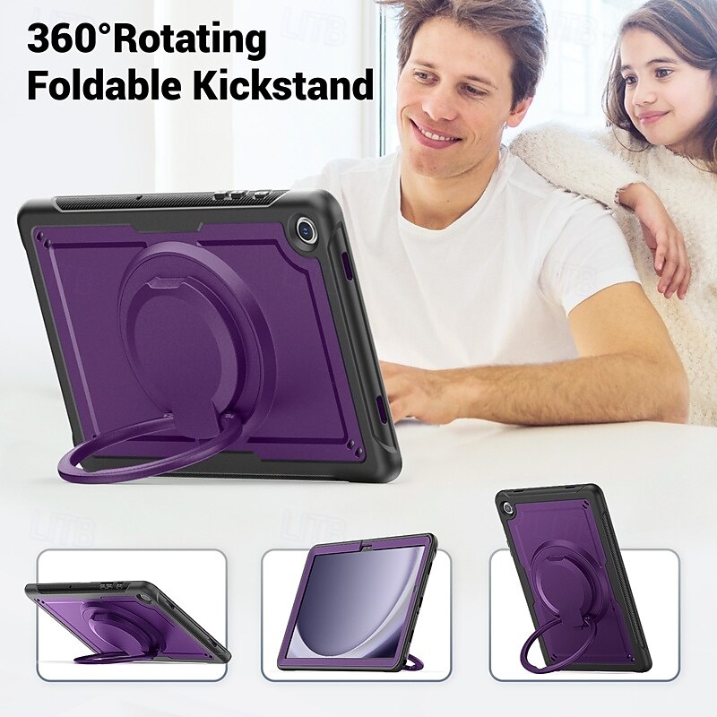 Tablet Case Cover For Samsung Galaxy Tab A9 Plus 11" Handle Pencil Holder Shoulder Strap Geometric Pattern PC 2025 - $26.99 –P5