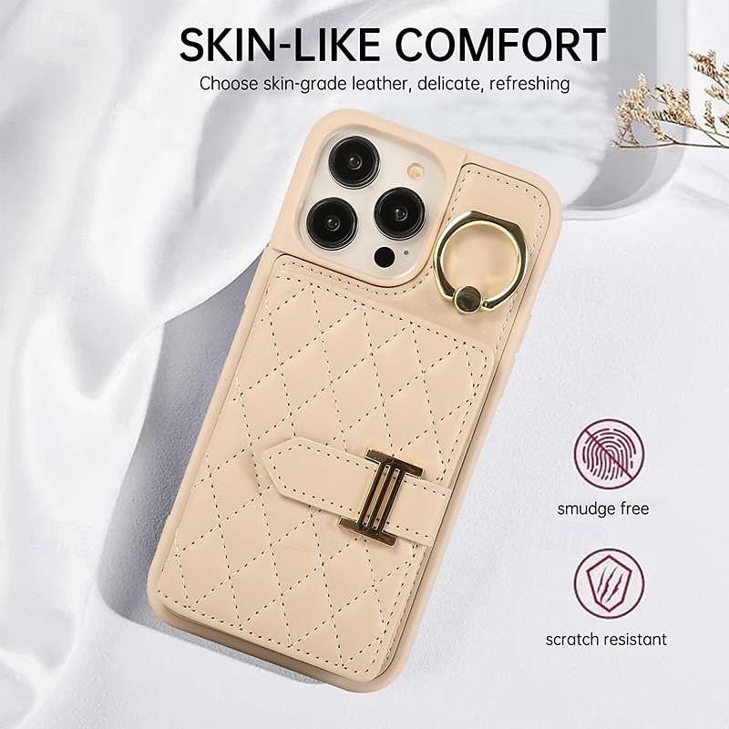 Phone Case For iPhone 16 Pro Max Plus iPhone 15 Pro Max Plus iPhone 14 13 12 11 Pro Max Plus iPhone 14 Pro Max iPhone 13 12 11 Pro Max Back Cover with Stand Holder with Lanyard with Wrist Strap Retro 2025 - $20.99 –P7
