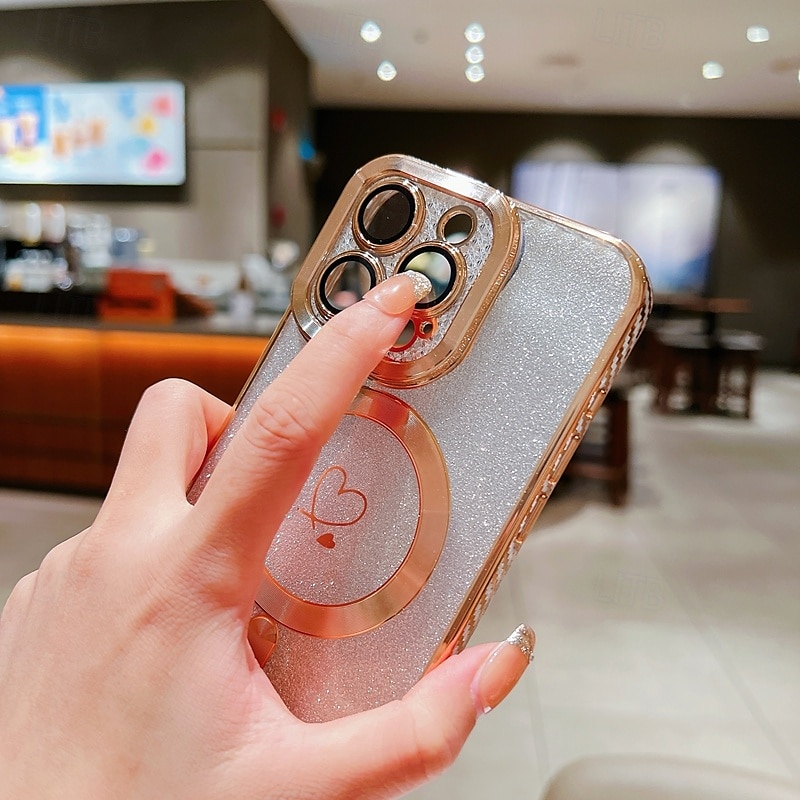 2025年 電話 ケース 用途 iPhone 16 Pro Max プラス iPhone 15 プロマックスプラス iPhone 14 13 12 11 Pro Max Plus iPhone 14 Pro Max iPhone 13 12 11 Pro Max バックカバー 磁石バックル ワイヤレス充電をサポート 耐衝撃 レトロ風 TPU アクリル  コレクション – $15.99 –P2