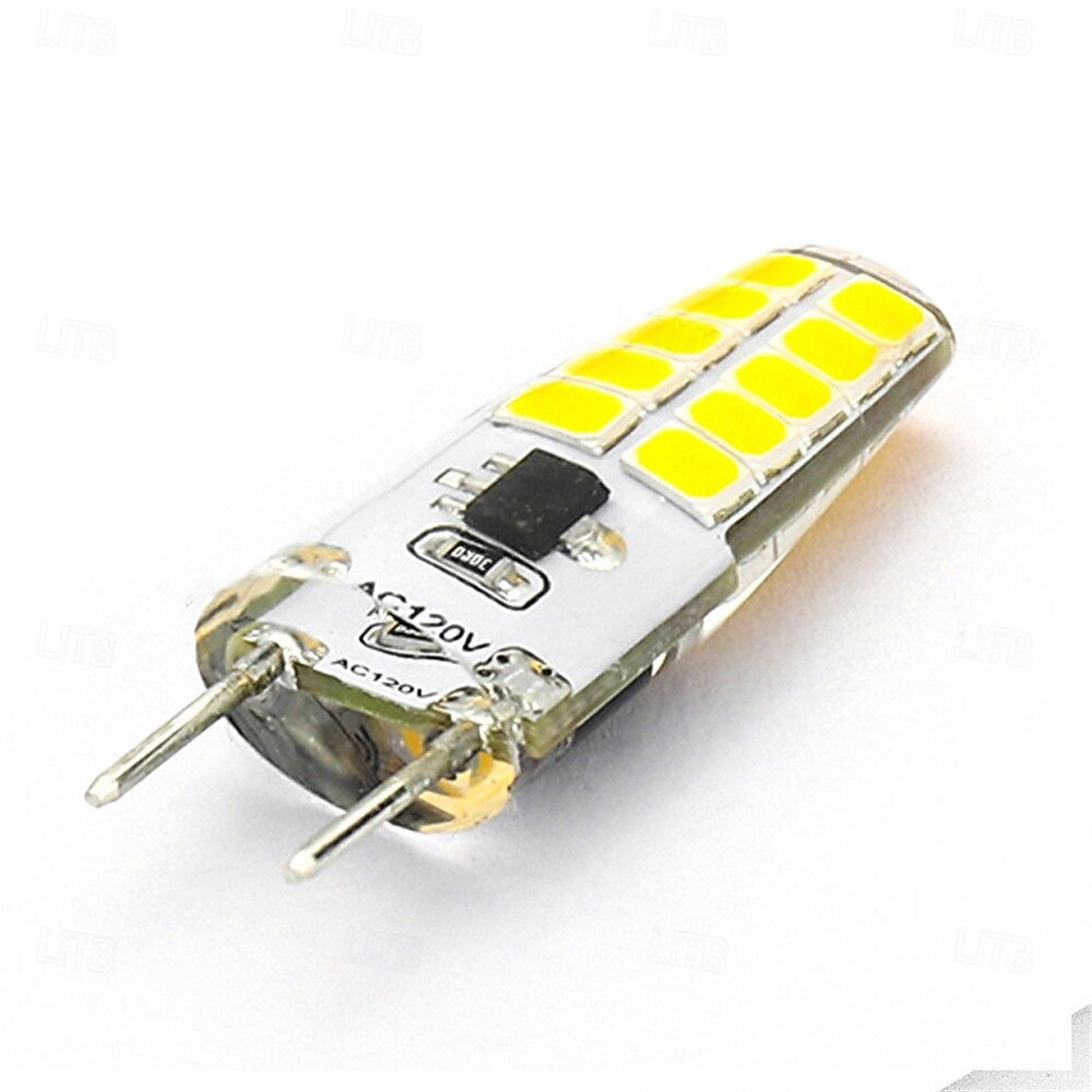 g8 bi-pin talpú led lámpa 110v 3w - fehér/meleg fehér kukorica izzó csillárhoz, kristály lámpához,  & szekrény 1/5db) 2025 - $11.99 –P2