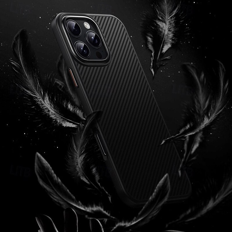 2025年 電話 ケース 用途 iPhone 16 Pro Max プラス iPhone 15 プロマックスプラス iPhone 14 13 12 Pro Max Plus iPhone 14 Pro Max iPhone 13 12 11 Pro Max バックカバー 磁石バックル ワイヤレス充電をサポート 耐衝撃 レトロ風 TPU カーボンファイバー  コレクション – $21.99 –P5
