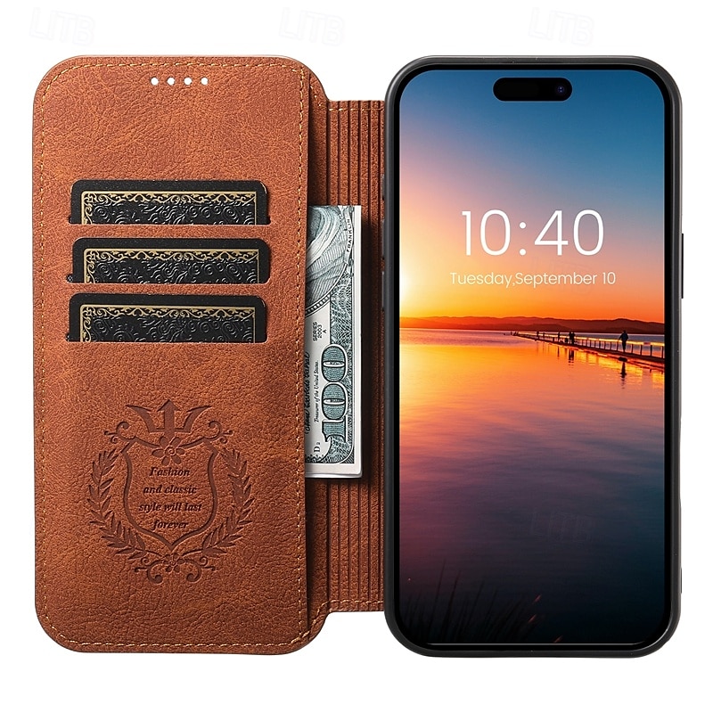 telefono Custodia Per iPhone 16 Pro Max Plus iPhone 15 Pro Max Plus iPhone 14 13 12 Pro Max Plus iPhone 14 Pro Max iPhone 13 12 Pro Max Per retro Con supporto A calamita Supporta la ricarica wireless del 2025 a $26.99 –P2