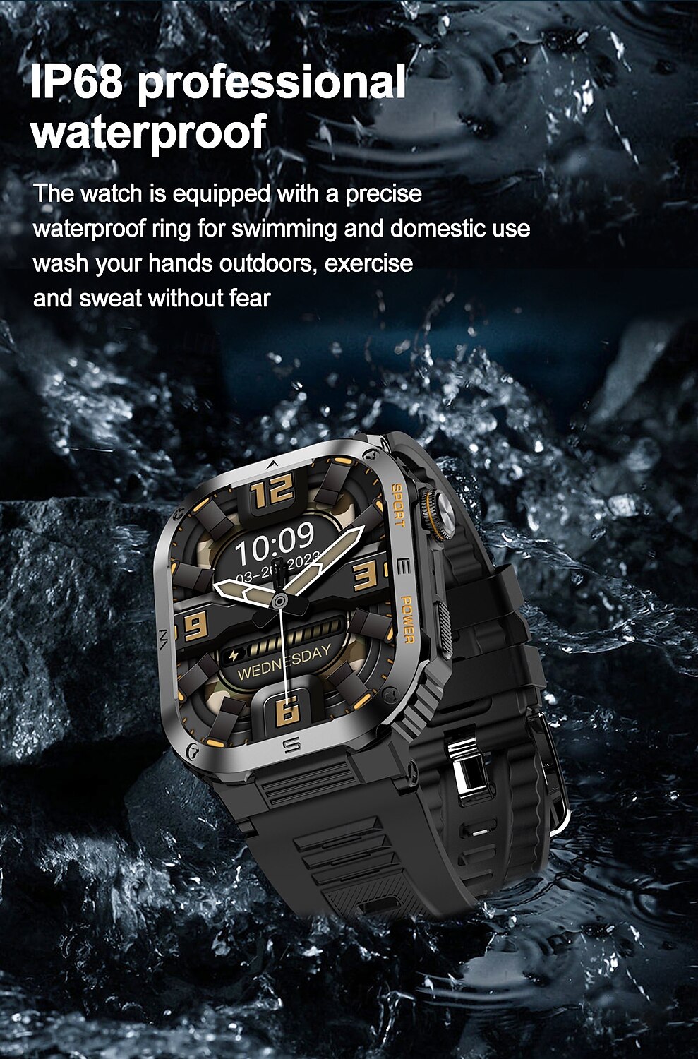 MT39 Smart Watch 2.01inch Large Screen Bluetooth Call Heart Rate Health Monitor Outdoor Sports AI Voice Assistant Smartwatch 2025 - $43.99 –P15