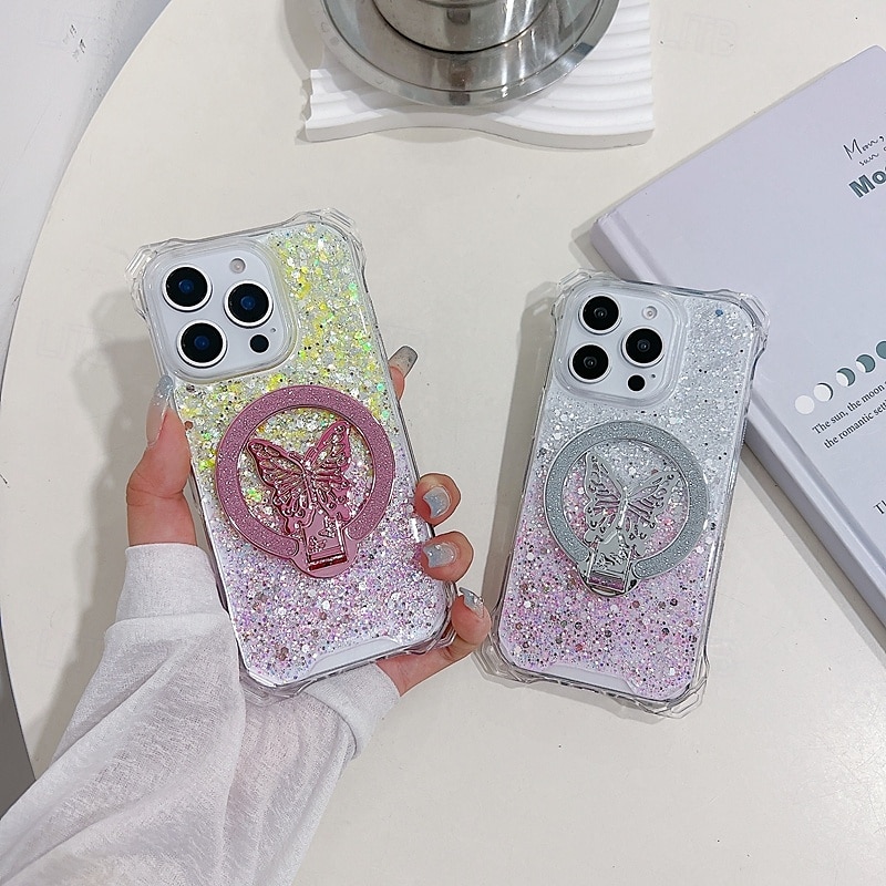 Phone Case For iPhone 16 Pro Max Plus iPhone 15 Pro Max Plus iPhone 14 Pro Max iPhone 14 Pro Max Plus iPhone 13 Pro Max iPhone 12 Pro Max Back Cover with Stand Holder Magnetic with Lanyard Retro PC 2025 - $17.99 –P5