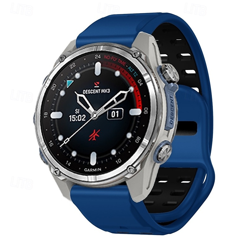 Kellon ranneke varten Garmin Fenix 8 47mm 51mm 7X 6 6X Pro Epix Pro Instinct 2X Approach S70 S62 S60 Forerunner 955 945 Epix Marq Descent Quatix 22mm 26mm Silikoni Korvaus Hihna Quick Fit Karu 2025 - $22.99 –P1