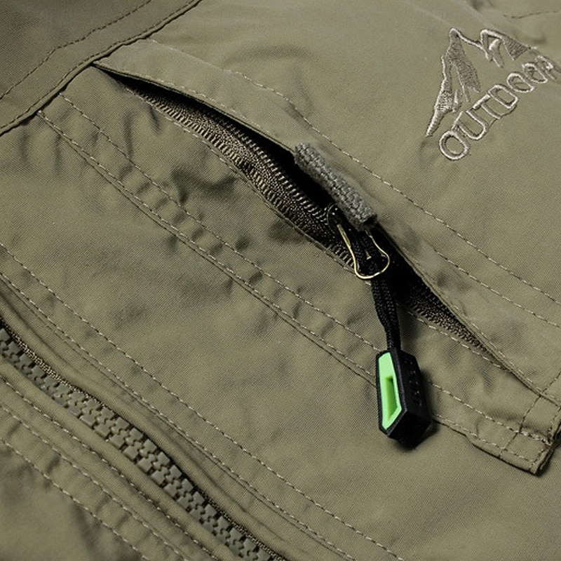 2026年 男性用 ハイキング ベスト 春 秋 アウトドア 快適 高通気性 ベスト 狩猟 釣り 登山 ブラック アーミーグリーン ダークブルー カーキ色 グレー  コレクション – $32.99 –P5