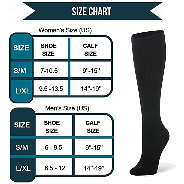 Yoga Socks 3 Pairs Men's Women's Compression Socks Anti-Slip Breathable Sweat wicking Comfortable Gym Workout Basketball Football / Soccer Running Jogging Sports Solid Colored Fashion Polyester 2026 - $8.99 –P2