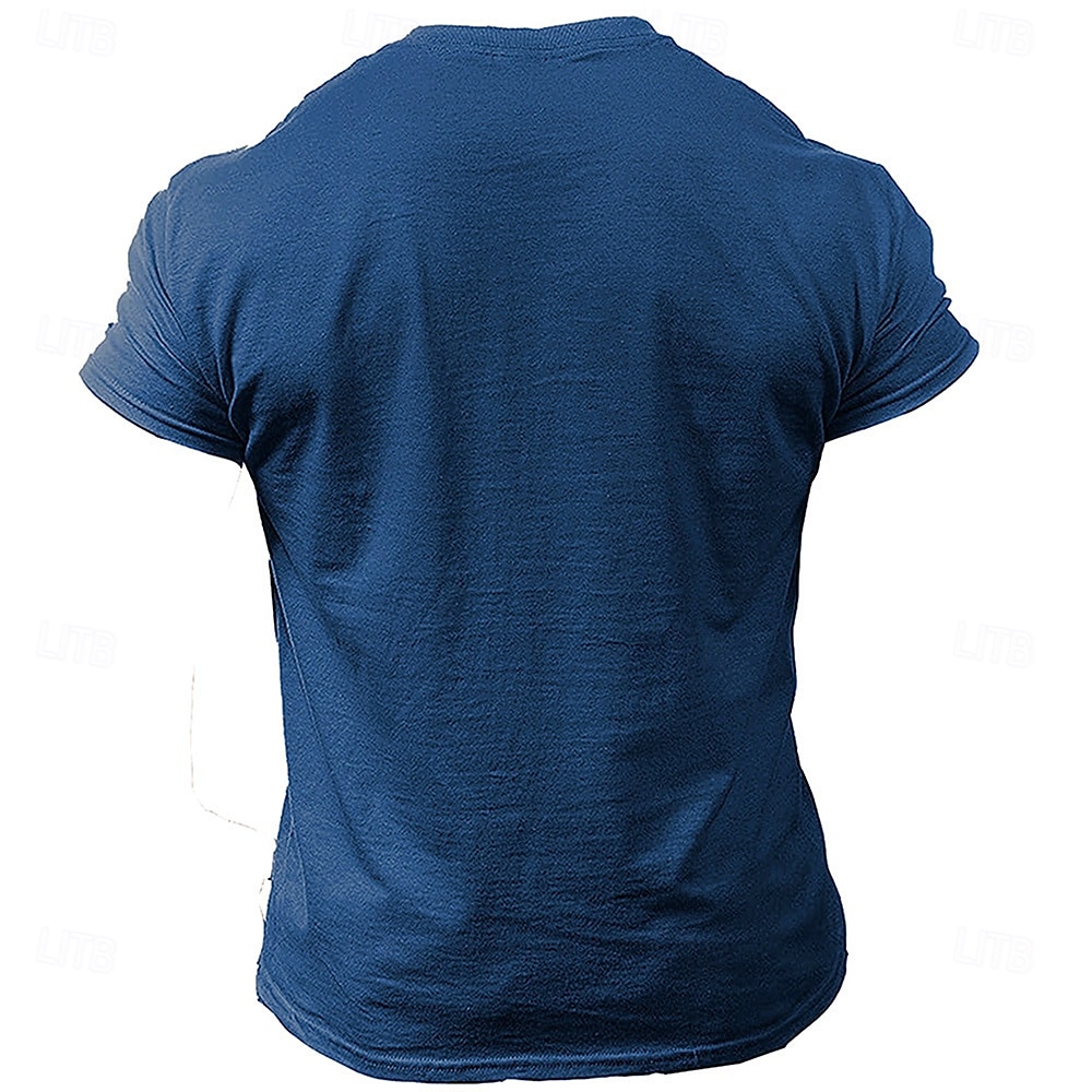 Bărbați Cerb Tricou Manșon scurt Tricou Tipărire 3D Stil Nautic Cămașă Zilnic Casual Stil de strada Sport exterior Vânătoare Albastru piscină Maro Trifoi Primavara vara Îmbrăcăminte S M L XL XXL XXXL 2025 - $15.99 –P2