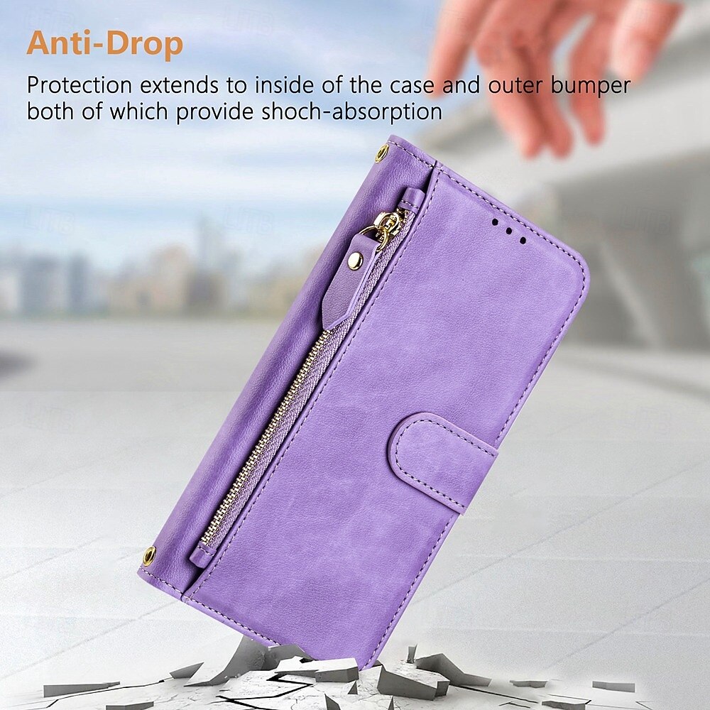 telefoon hoesje Voor Google Pixel 9 Pro Pixel 9 Pro XL Pixel 8 Pro Pixel 8 Pixel 9 Pixel 7 Pixel 7 Pro Pixel 6 Pixel 6 Pro Wallet Card Case met standaard Rits Volledig lichaamsbeschermend Retro TPU 2025 - $18.99 –P9