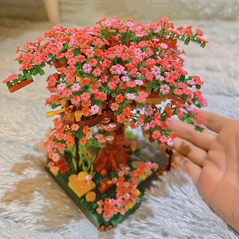 Bloques de Construcción Flor 2008 pcs Serie de flores compatible ABS + PC Legoing Creativo Juguetes de descompresión Interacción padre-hijo para niño Juguet Regalo 2026 - CAD $47.99 –P3