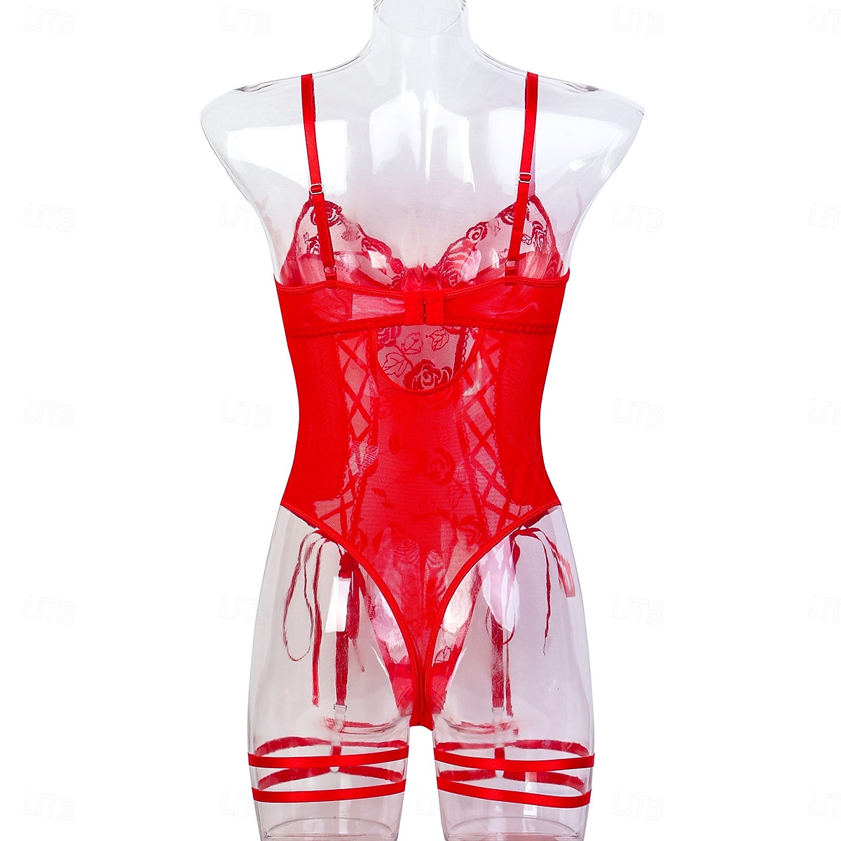 Клод Фаустус с Новым годом Миссис Клаус нижнее белье комбинезон сексуальная одежда для взрослых на новогоднюю вечеринку подарок на День Святого Валентина для нее 2026 - $26.99 –P9