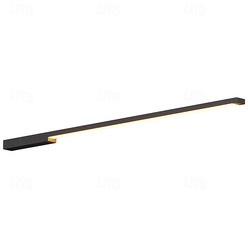 Lâmpada de parede longa externa moderna à prova d'água para jardim de villa, lâmpada de varanda, lâmpada de pátio, lâmpada de tira longa de led, 1 luz, 110-240v, 20 w de 2025 por $207.49 –P2