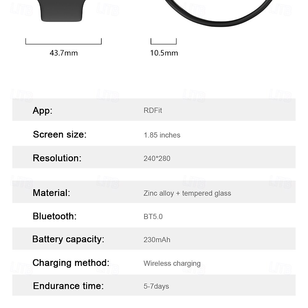 696 iW10 Slimme horloge 1.85 inch(es) Slimme armband Smartwatch Bluetooth Gespreksherinnering Slaaptracker Hartslagmeter Compatibel met: Android iOS Heren Handsfree bellen IP 67 44 mm horlogekast 2025 - $47.99 –P20