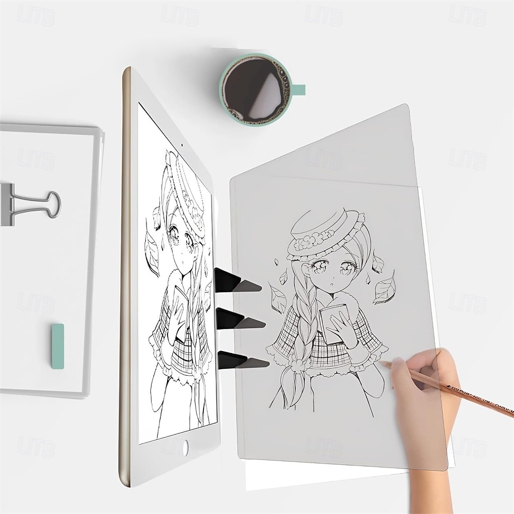 оптическая таблица для рисования чертежей для смартфонов и планшетов инструмент поддержки рисования эскизов для аниме-иллюстрации 2025 - $15.99 –P1