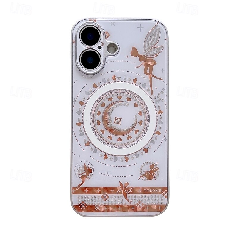 teléfono Funda Para iPhone 16 Pro Max Plus iPhone 15 Pro Max Plus iPhone 14 13 12 11 Pro Max Plus iPhone 14 Pro Max iPhone 13 12 11 Pro Max Funda Trasera Magnética Soporte de carga inalámbrica con 2025 - $18.99 –P8