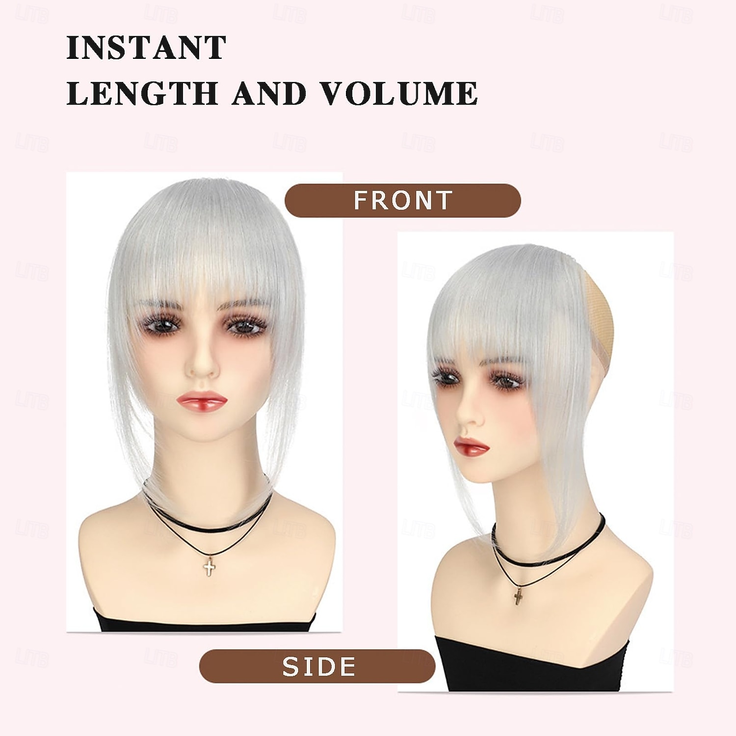 French Hair Bangs Clip on Long Wispy Bangs Hair Clip with Temples Natural Fringe Neat Bangs Hair Clip Hair Piece Long Bangs Clip in Hair Extensions for Women 2026 - $7.99 –P6