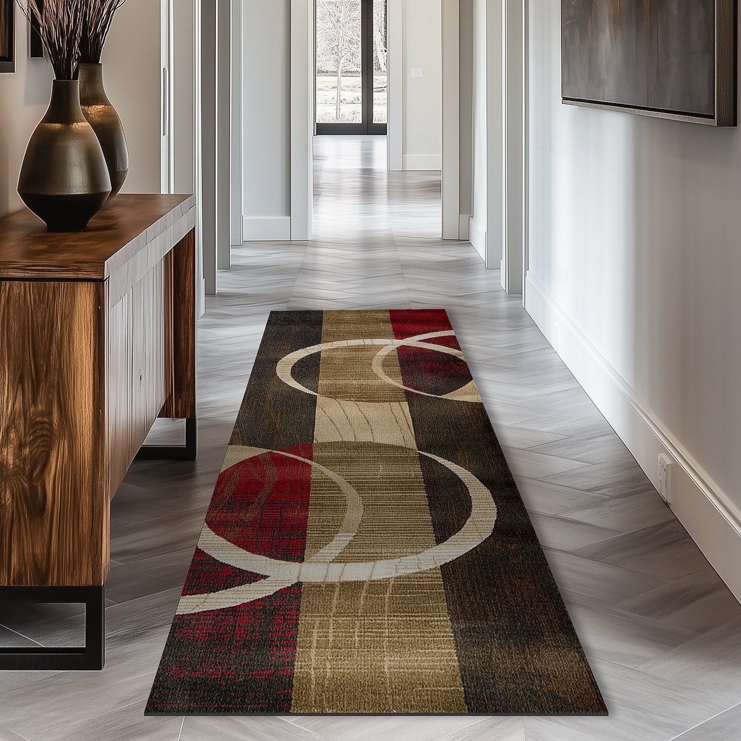Vintage Boho Shaggy Hallway Runner Rug Soft, Non-Slip Washable Entryway Mat, Farmhouse Kitchen, Bathroom, Bedroom Area Carpet 2026 - $28.99 –P13