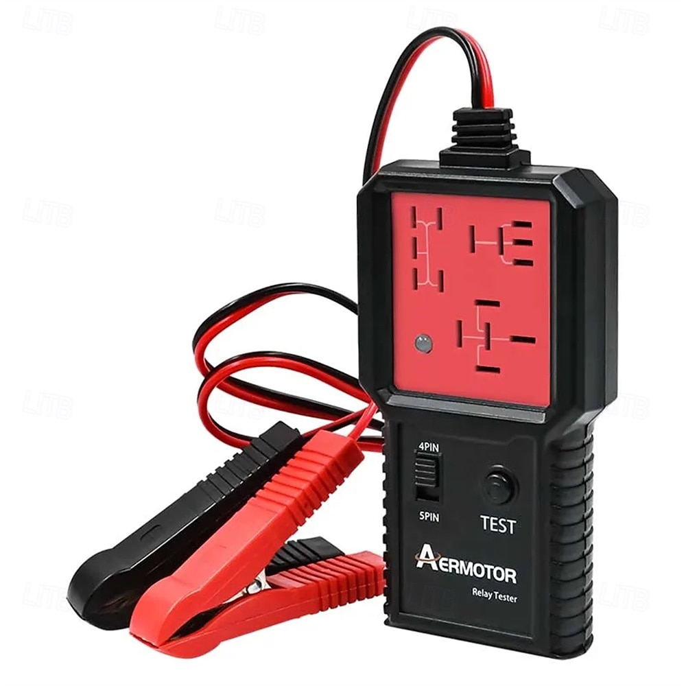 универсальный 12v/24v автомобильный тестер реле автомобильный тестер короткого замыкания реле автомобильный тестер аккумулятора электронный тестер реле 2025 - $39.99 –P3