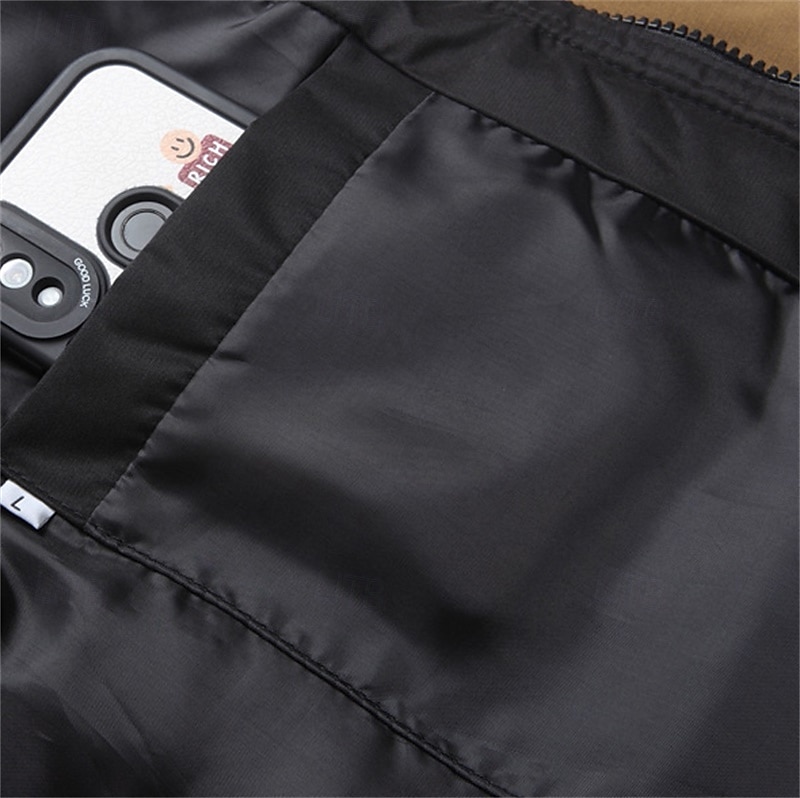 Herren Puffer Weste Kapuzenweste Gepolstert Weste Steppweste Täglich Verabredung Urlaub Modisch Brautkleider schlicht Herbst Winter Tasche Abnehmbare Kapuze Polyester warm halten Komfortabel Farbblock 2025 - $36.99 –P9