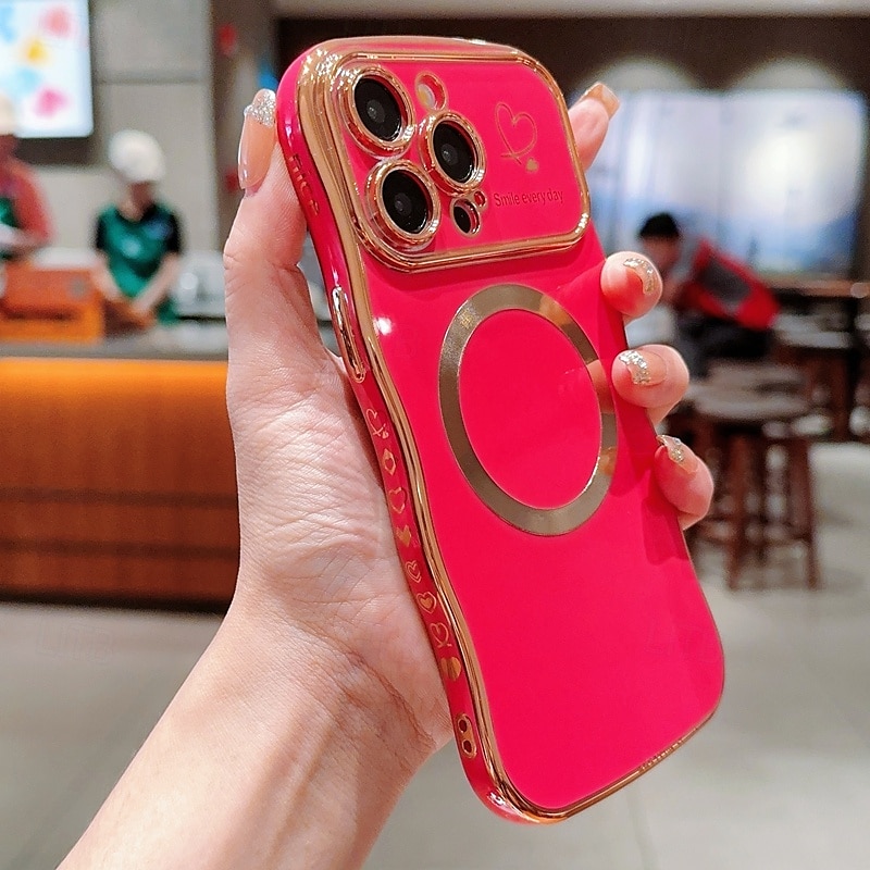 2025年 電話 ケース 用途 iPhone 16 Pro Max プラス iPhone 15 プロマックスプラス iPhone 14 13 12 11 Pro Max Plus iPhone 14 Pro Max Plus iPhone 13 12 11 Pro Max バックカバー 磁石バックル ワイヤレス充電をサポート 耐衝撃 レトロ風 仕上げ コレクション – $15.99 –P8