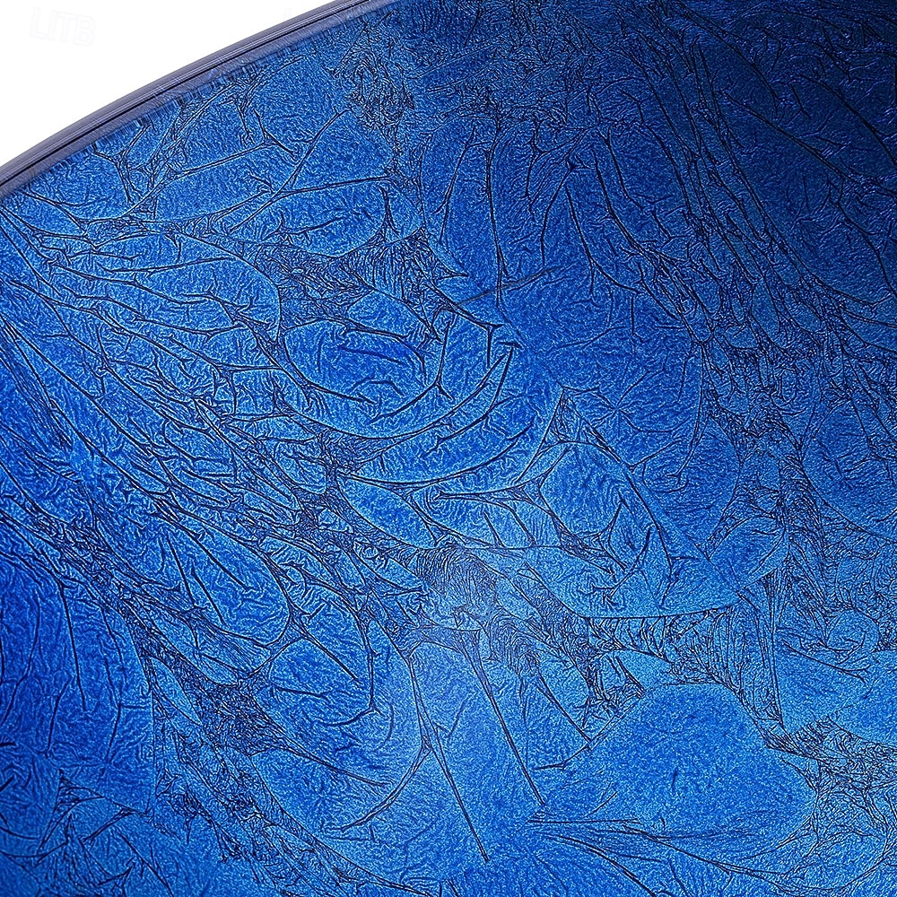 синий комплект раковины для ванной комнаты с соответствующим по стилю краном для ванной комнаты из закаленного стекла, круглая раковина, чаша для умывальника над столешницей 2026 - $372.59 –P4