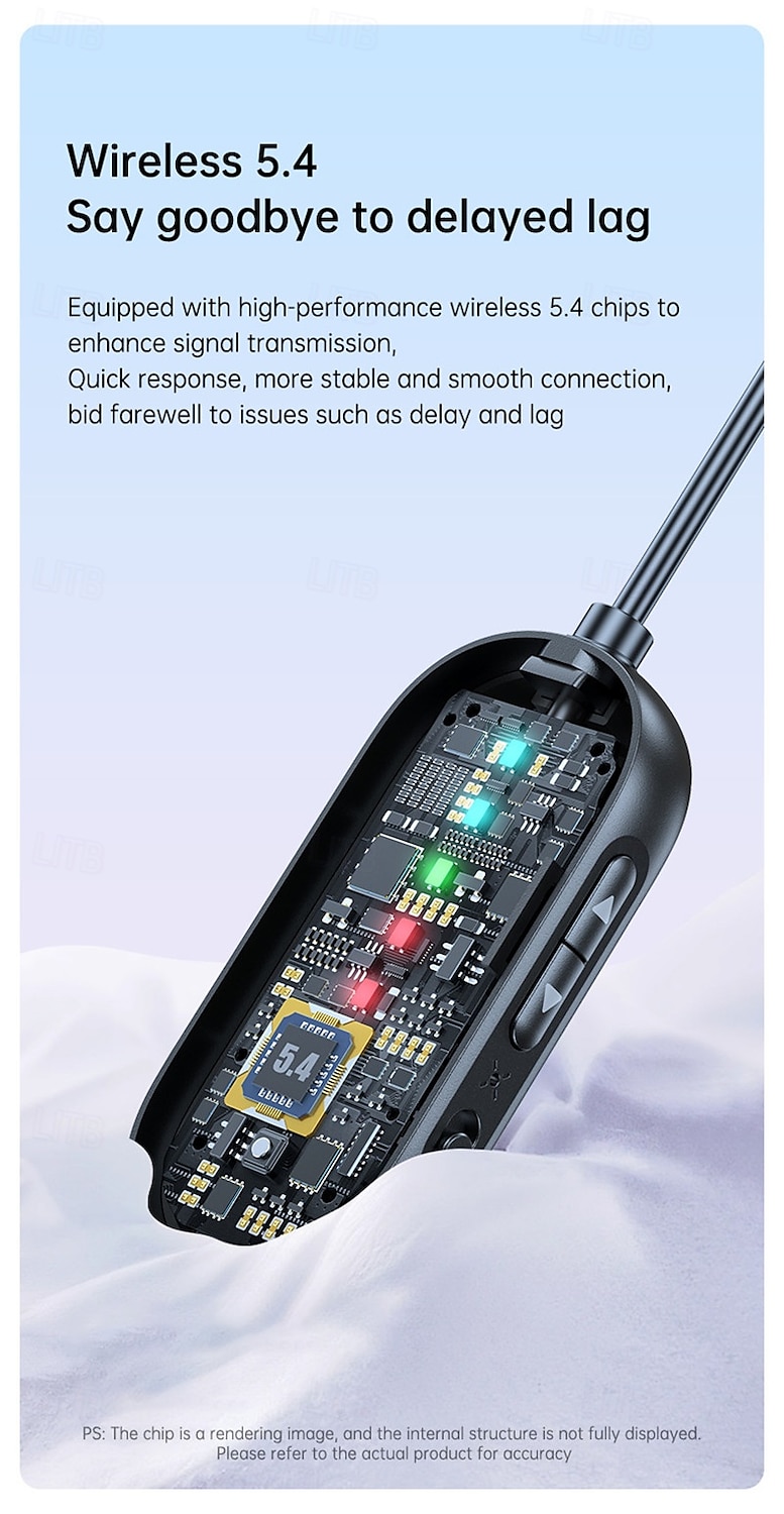 New Bluetooth 5.4 receiving transmitter car AUX two-in-one aircraft TV dedicated wireless transmitter one for two 2025 - $33.99 –P3