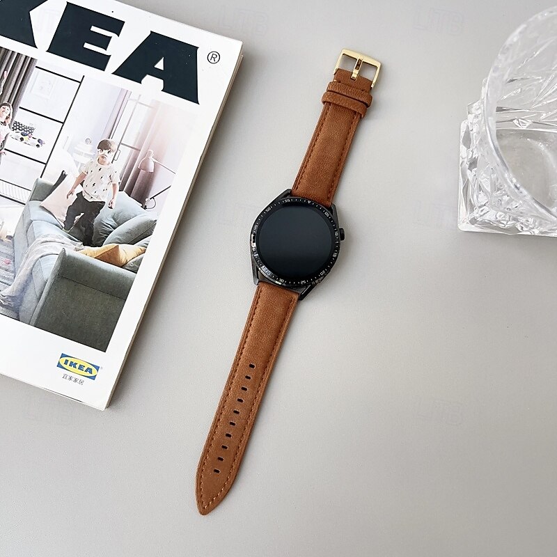 Cinturino per orologio  per Samsung Galaxy Watch 3 45mm, Galaxy Wacth 46mm, Gear S3 Classic / Frontier, Gear 2 Neo Live Similpelle Sostituzione Cinghia Regolabili Solo Loop Polsino del 2025 a $18.99 -P12