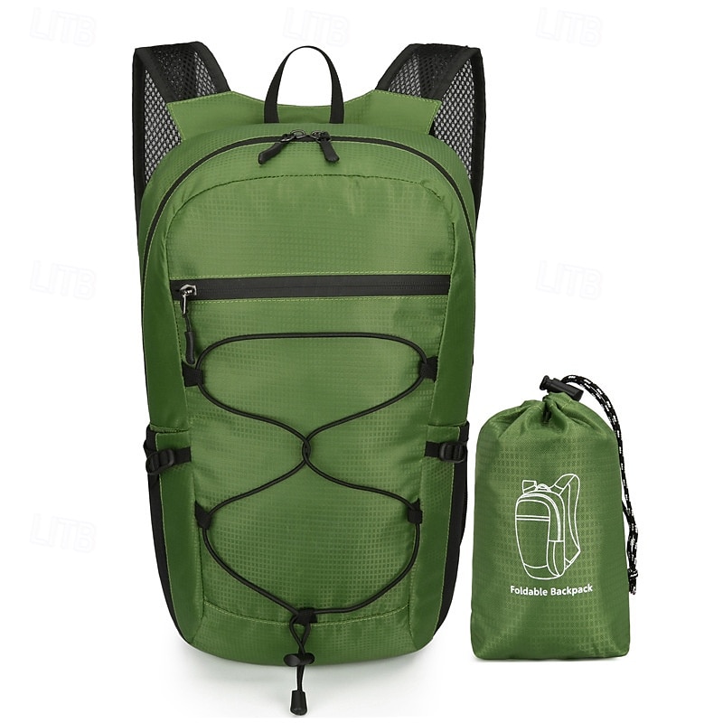 15 L Zaino giornaliero Zaino per escursioni Cerniera Multi-tasche Impermeabile alla pioggia Design Anatomico Indossabile Durevole Esterno Escursionismo Campeggio Militare Nylon Grigio scuro Nero Blu del 2025 a $19.99 –P7