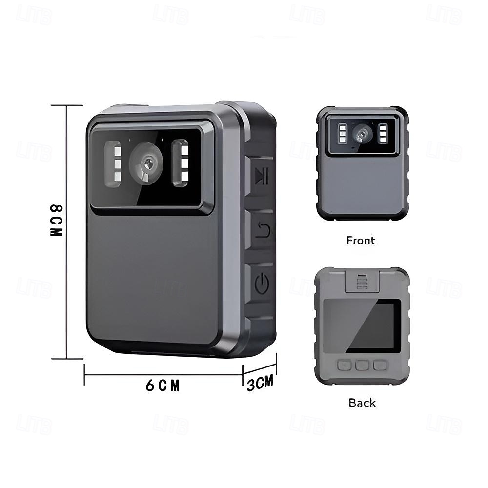 4k con wifi hd infrarossi visione notturna strumento di polizia mini telecamera auto dvr con scheda tf del 2025 a $63.99 –P8