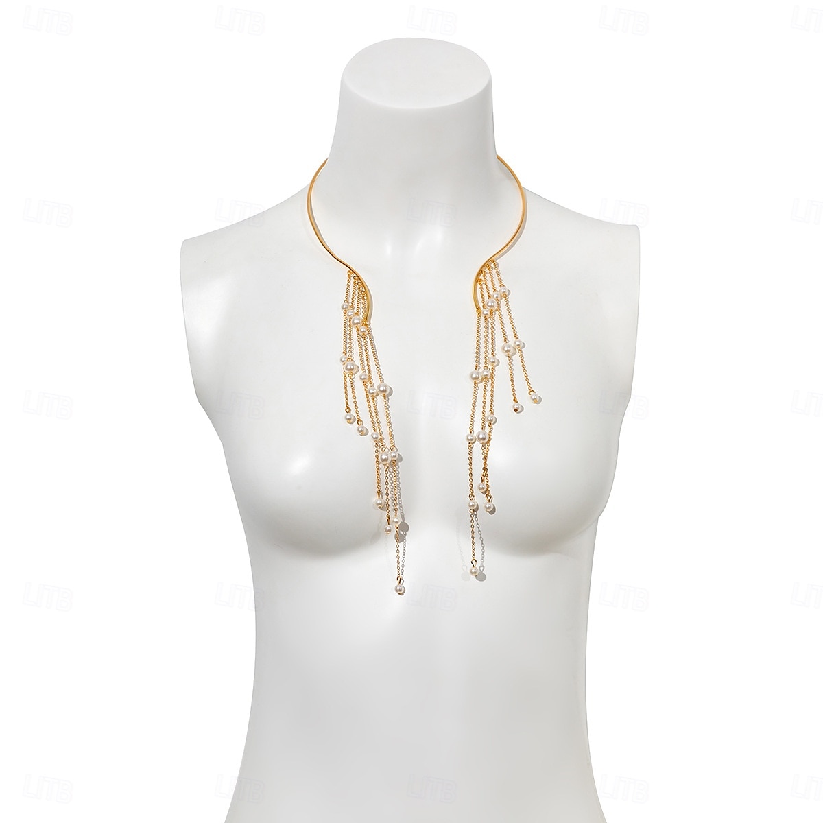 Collier ras du cou en cascade d'étoiles dorées pour femme avec élégantes chaînes à franges – bijoux tendance pour les occasions spéciales de 2025 ? $11.99 –P4