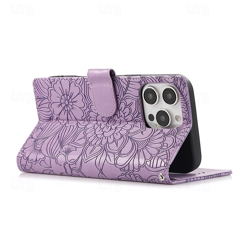 telefon fodral Till iPhone 16 Pro Max Plus iPhone 15 Pro Max Plus iPhone 14 13 12 11 Pro Max Plus iPhone 14 Pro Max iPhone 13 12 11 Pro Max Skal med stativ med handledsrem Kortplats Kontor / företag 2025 - $15.99 –P4