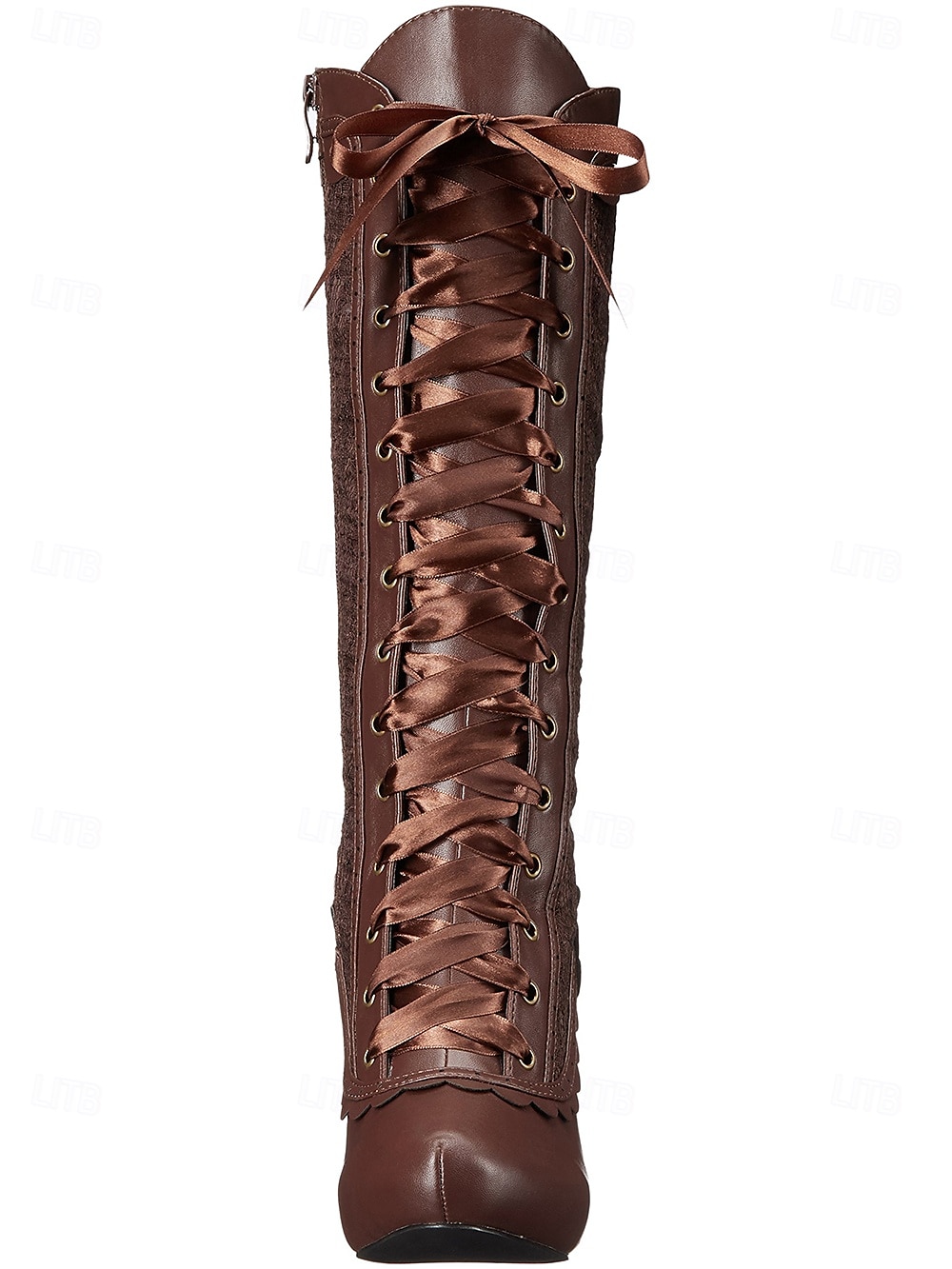 Rococó Barroco Vitoriano Sapatos Botas Longas Salto Alto Mulheres Dia Das Bruxas Carnaval Baile de Máscaras Espetáculo Festa / Noite Mascarilha Adulto Sapatos de 2025 por $49.99 –P9