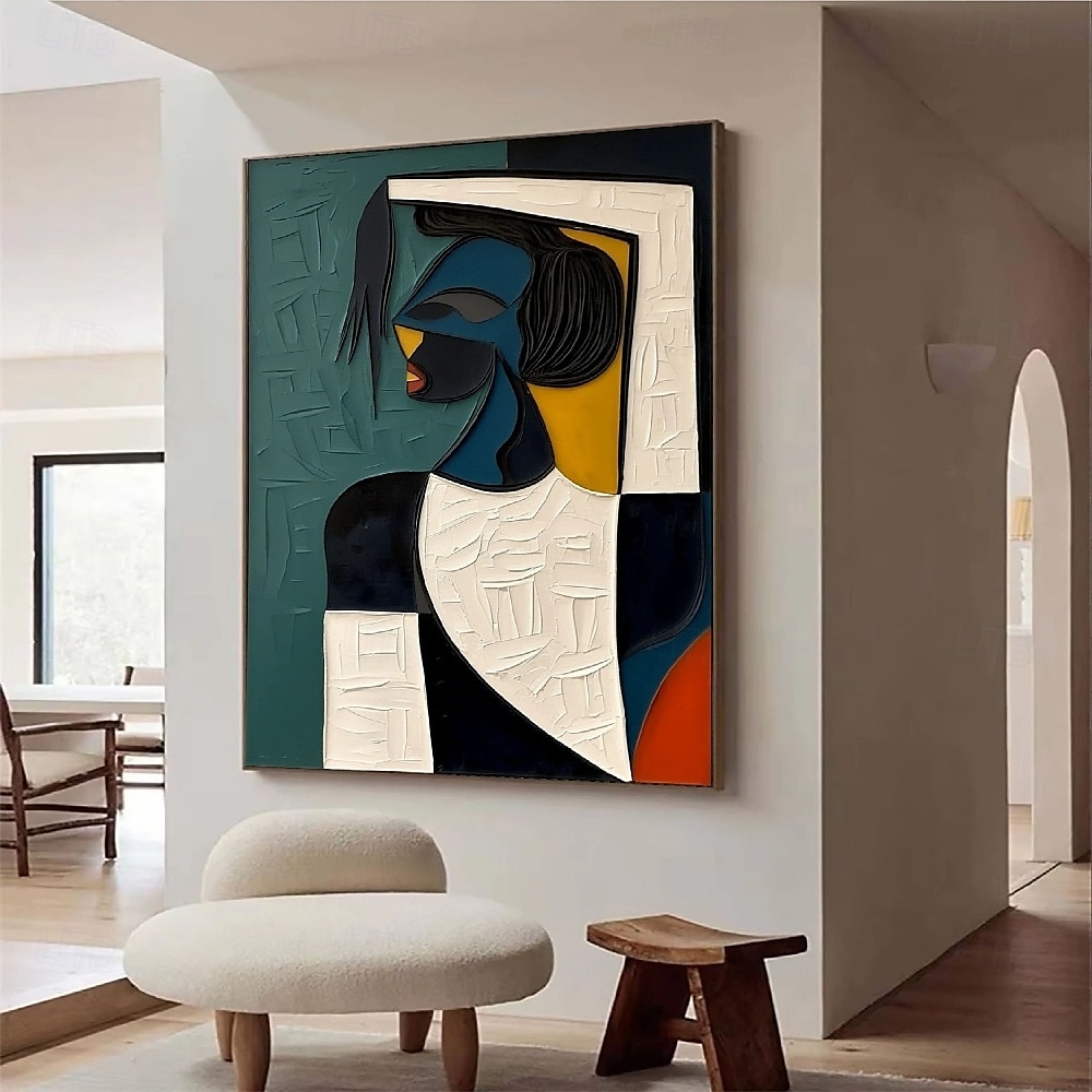 peinture sur toile de portrait d'amoureux faite à la main peinture à l'huile nue de femmes africaines faite à la main art mural fait à la main idées de décoration moderne peinture nue pour votre de 2025 ? $154.99 –P6