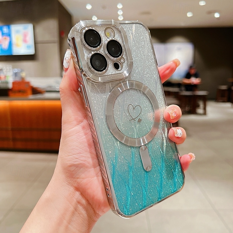 2025年 電話 ケース 用途 iPhone 16 Pro Max プラス iPhone 15 プロマックスプラス iPhone 14 13 12 11 Pro Max Plus iPhone 14 Pro Max iPhone 13 12 11 Pro Max バックカバー 磁石バックル ワイヤレス充電をサポート 耐衝撃 レトロ風 TPU アクリル  コレクション – $16.99 –P18