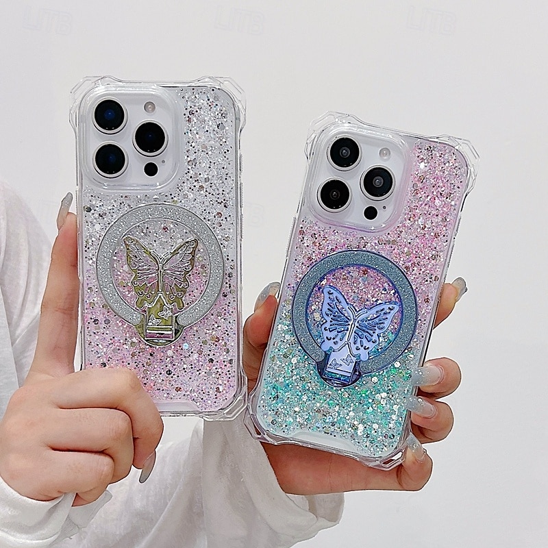 Phone Case For iPhone 16 Pro Max Plus iPhone 15 Pro Max Plus iPhone 14 Pro Max iPhone 14 Pro Max Plus iPhone 13 Pro Max iPhone 12 Pro Max Back Cover with Stand Holder Magnetic with Lanyard Retro PC 2025 - $17.99 –P7
