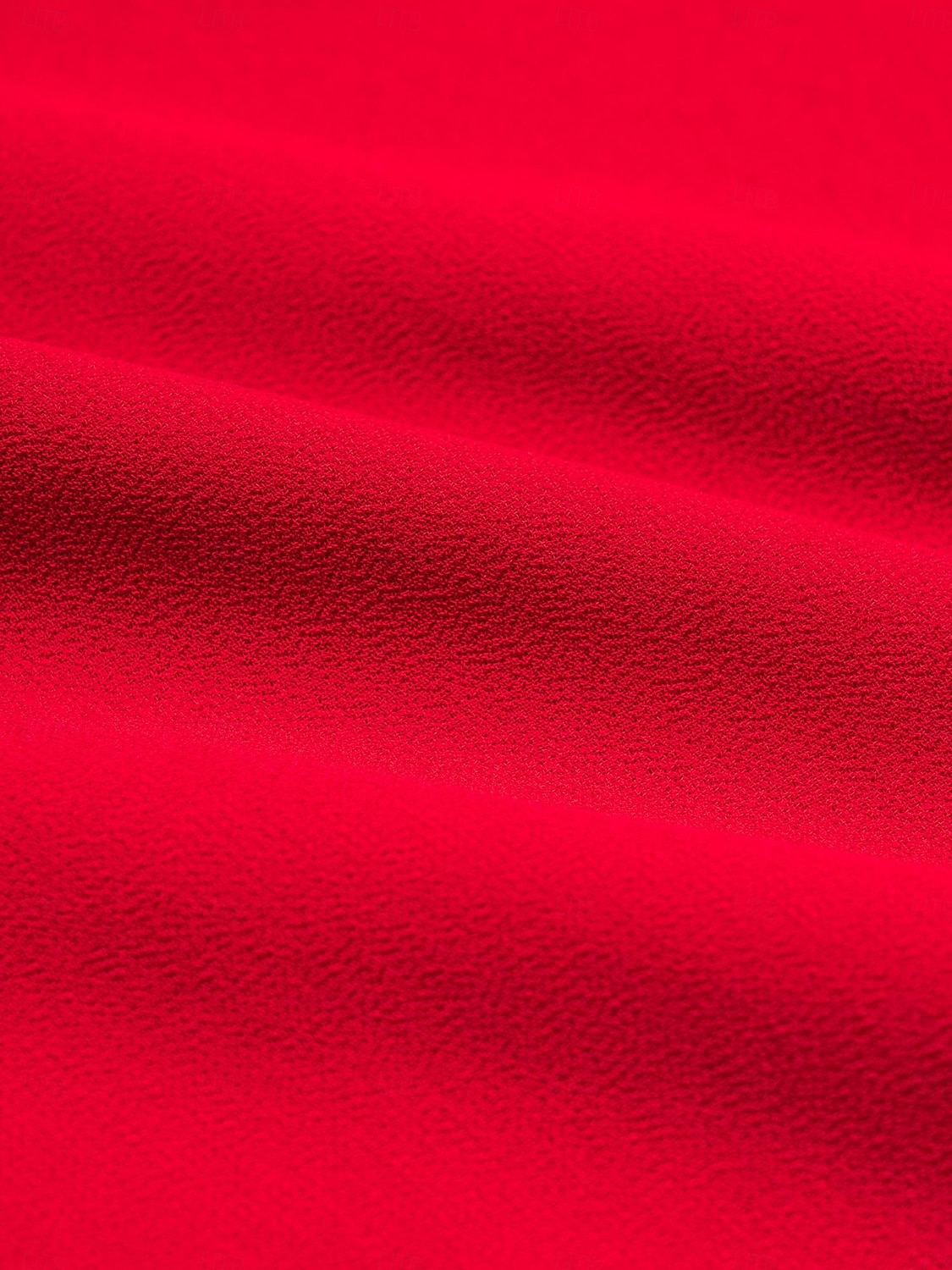 abito lungo da festa in chiffon rosso e pizzo con scollo a V del 2025 a $178.99 –P13