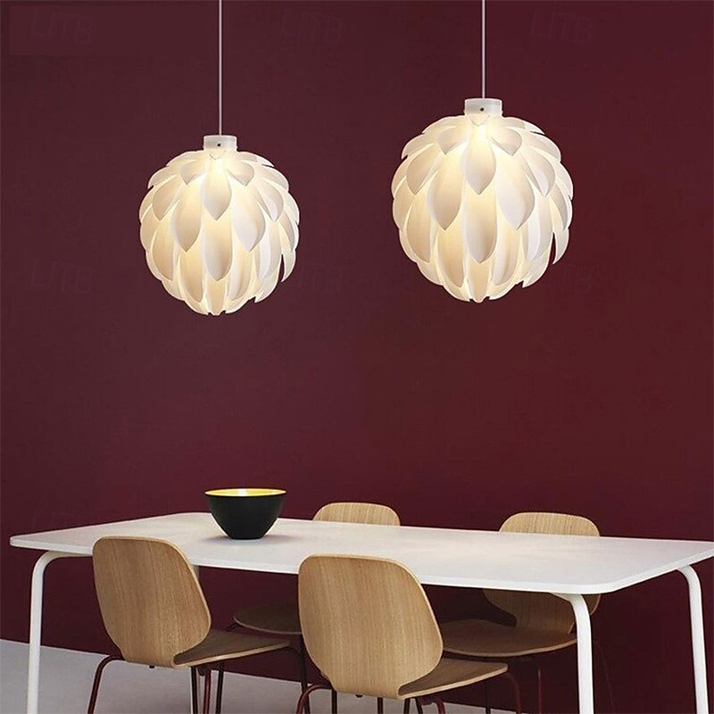 lampada a sospensione a forma di petalo di pino lampada a sospensione a forma di pigna design singolo stile nordico 85-265v del 2025 a $229.99 –P5