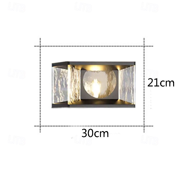 utomhusstolpar armatur modern gårdsingång utomhuspelarlampor med rostfritt stålhus uteplatspelare 110-240v 20w 2025 - $215.79 –P3