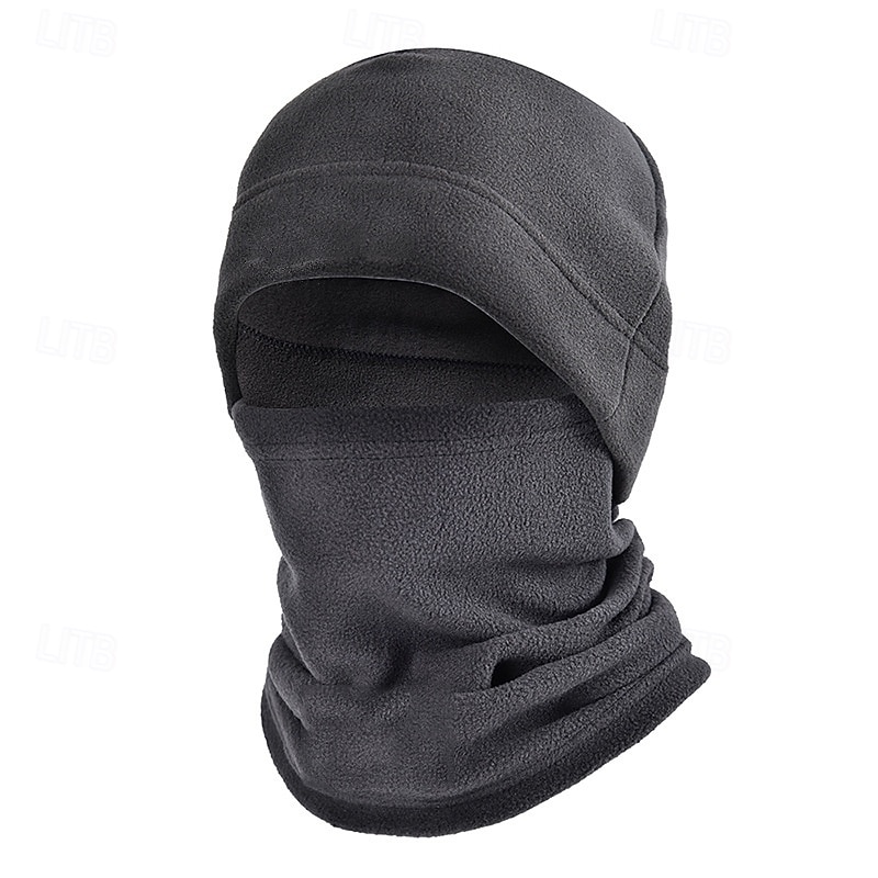Homens Capa de máscara de ciclismo Tubo para o pescoço Balaclava com cobertura de rosto e aba de pescoço Inverno Ao ar livre Térmico / Quente pescoço polainas Máscara Facial Côr Sólida Poliéster de 2025 por $4.49 -P3