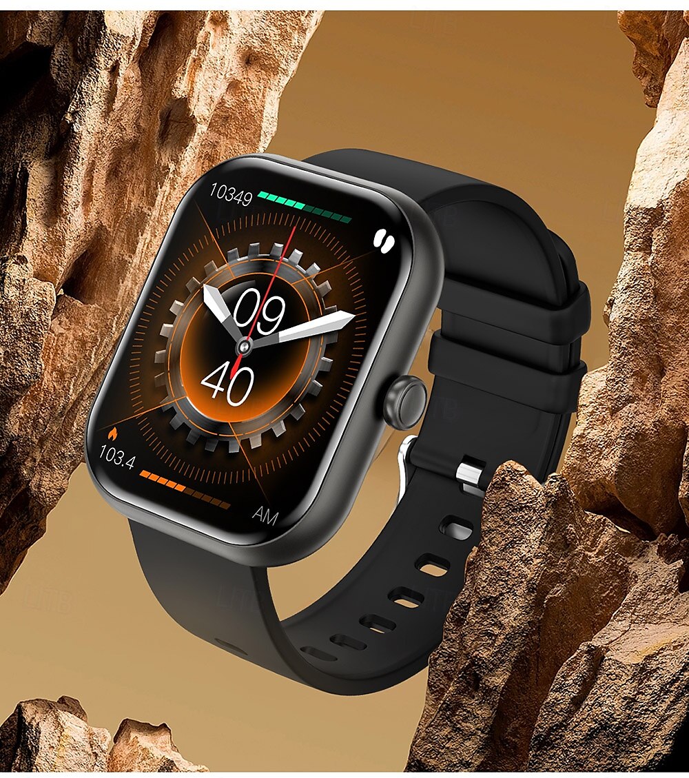 iMosi ZW65 שעון חכם 2.01 אִינְטשׁ חכמים שעונים Blootooth ניטור טמפרטורה מד צעדים מזכיר שיחות מותאם ל אנדרואיד iOS נשים גברים שיחות ללא מגע יד עמיד במים שליטה במדיה IP 67 נרתיק שעון 44 מ"מ 2025 - $32.99 –P2