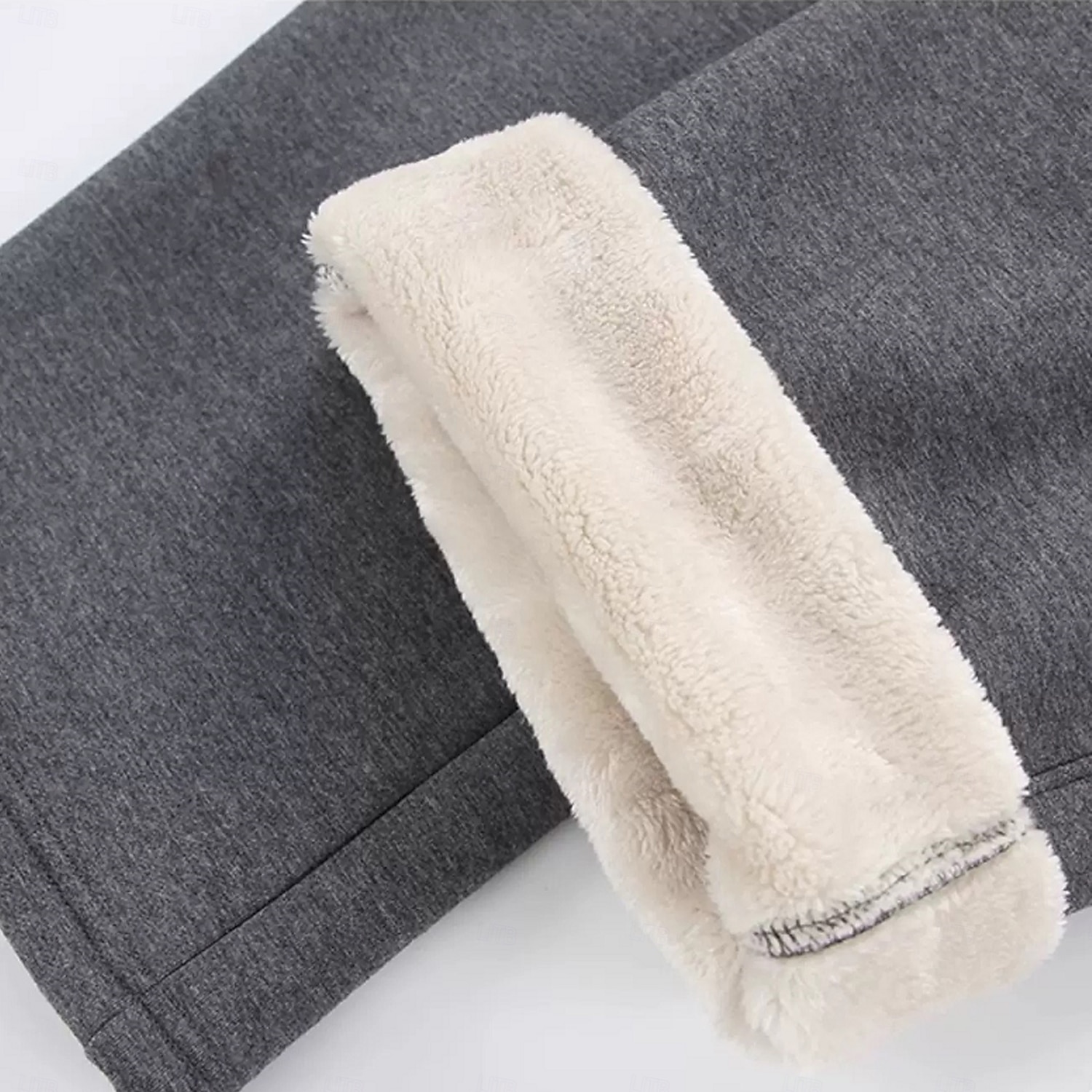 Bărbați Cowboy Jogger Pantaloni de sport din lână Talie elastică cu șnur Epocă Casual În aer liber Casă Stradă Buzunar Pantaloni cu picior drept Termic Iarnă Tipărire 3D Negru Alb Maro 2026 - $44.99 –P7