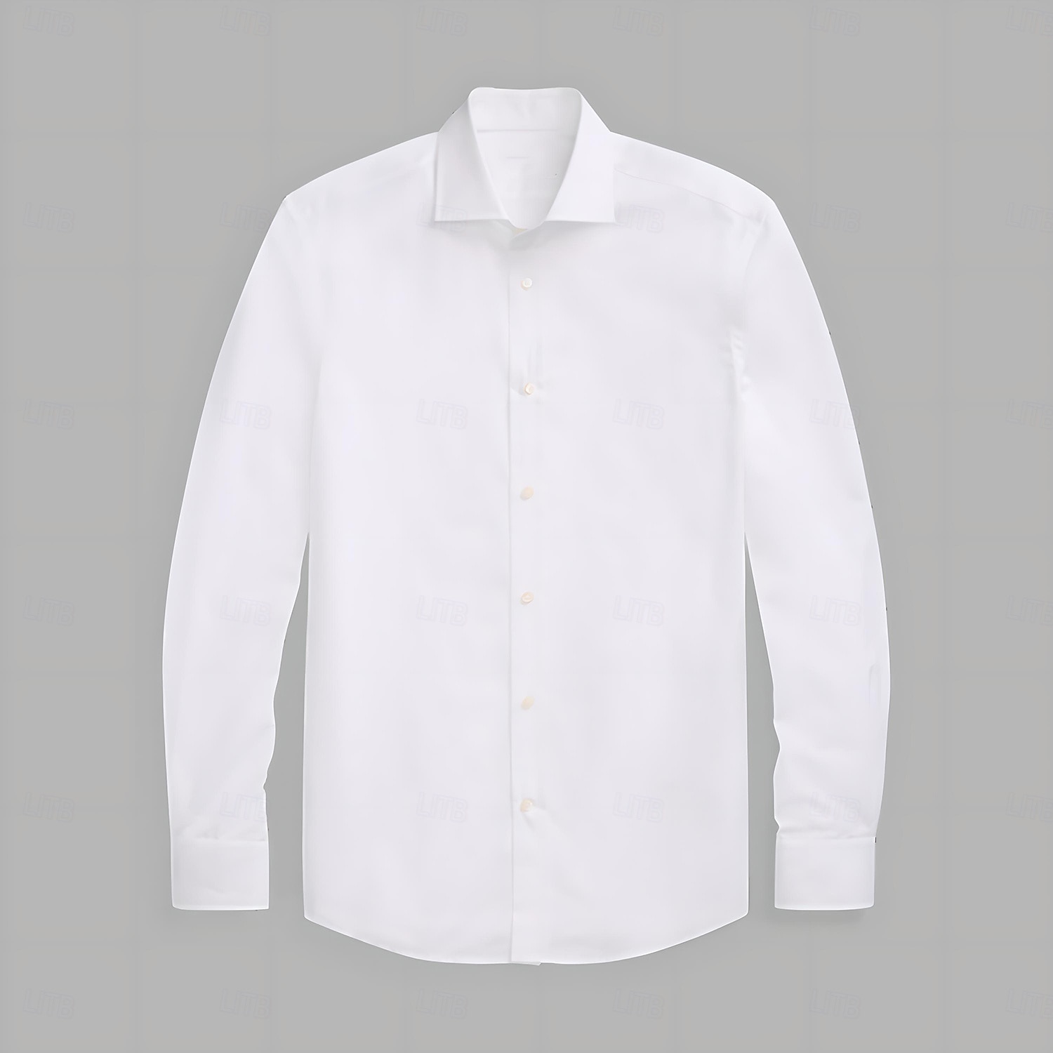 Miesten Pukupaita Button Up paita Yhtenäinen väri Koulu Muodollinen Valkoinen Sininen Vaalea taivaan sininen Vaalean sininen-valkoinen Pitkähihainen Sänkyjen avaus Kaikki vuodenajat Vaatetus 2025 - $23.99 –P3