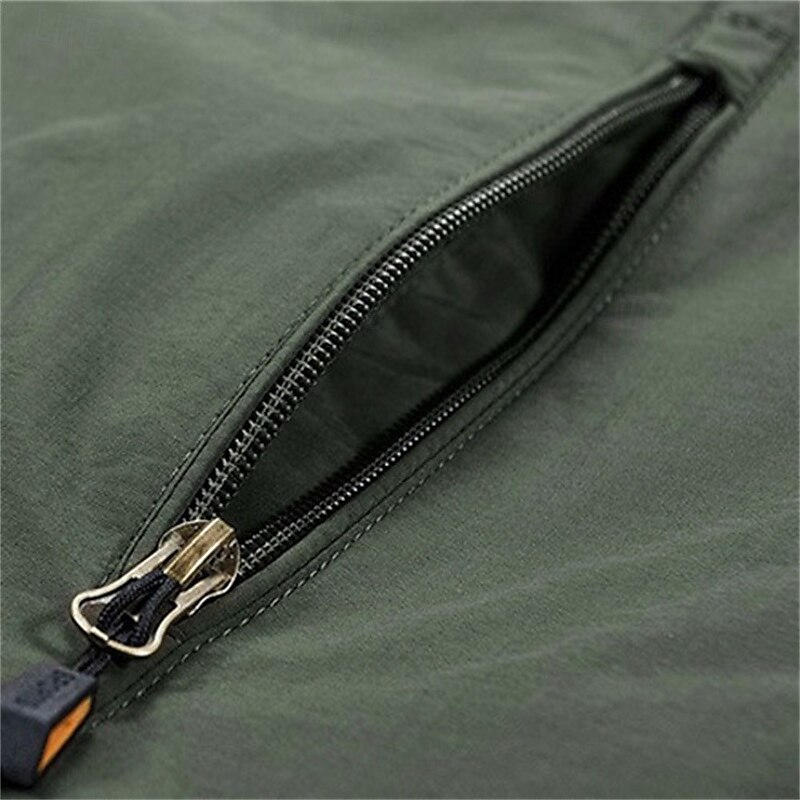 Homens Casaco com capuz Jaqueta de lã para caminhada Inverno Ao ar livre Térmico / Quente Forro de Velocino Prova-de-Água A Prova de Vento Jaquetas em Velocino Zip Completo Alpinismo Campismo de 2025 por $45.59 –P9