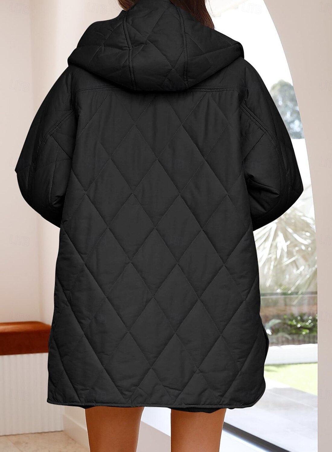 Womens Jacket Fleece Lapel short cotton-padded jacket 2025 - $57.99 –P6