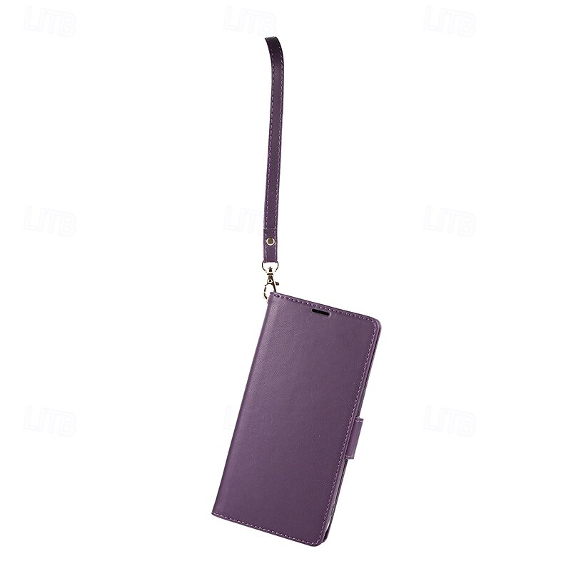 Phone Case For S24 S24 Ultra Plus S24 FE S23 S22 S21 S20 Ultra Plus FE A55 A35 A25 A15 5G A14 A34 A73 A53 A33 A72 A52 A42 A12 Back Cover with Stand Holder with Wrist Strap Card Slot Retro TPU PU 2025 - $16.99 –P17