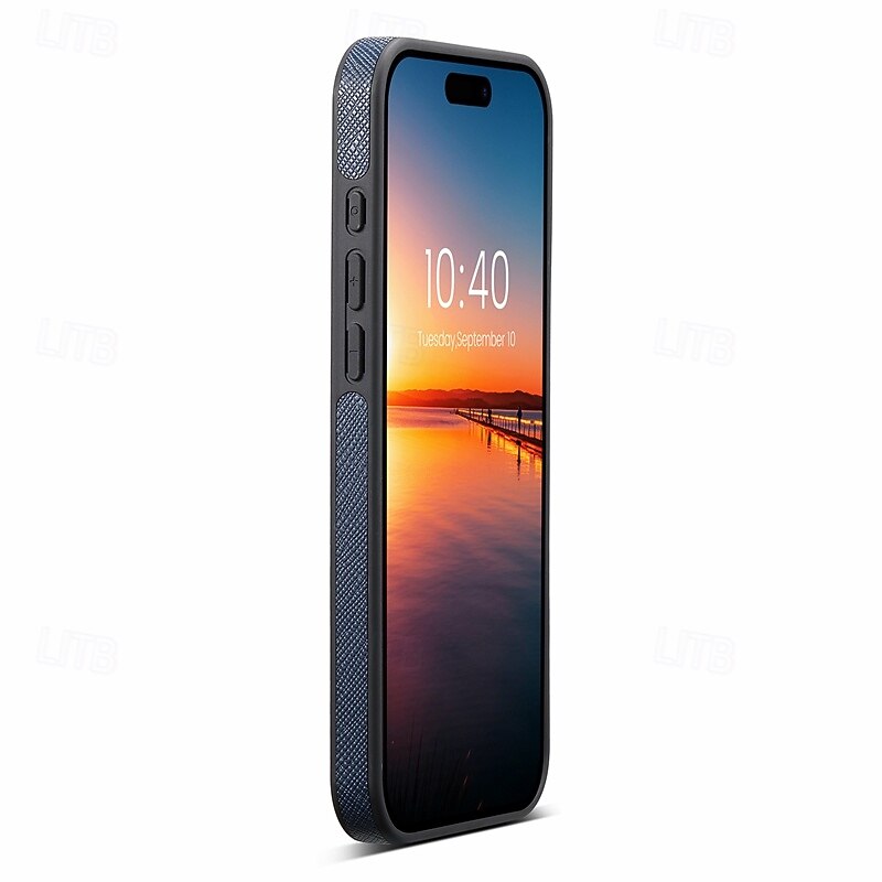 2025年 電話 ケース 用途 iPhone 16 Pro Max プラス iPhone 15 プロマックスプラス iPhone 14 13 12 Pro Max Plus iPhone 14 Pro Max iPhone 13 12 Pro Max バックカバー 磁石バックル ワイヤレス充電をサポート 耐衝撃 レトロ風 TPU PC PUレザー  コレクション – $11.99 -P9