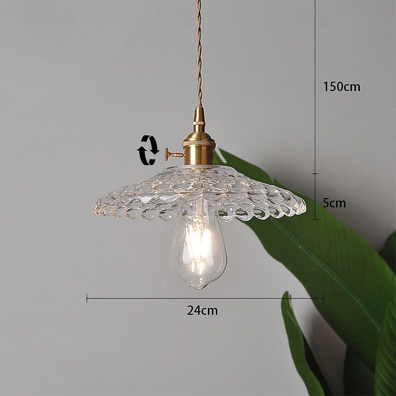 luminaires en verre teinté, luminaires suspendus ambrés, îlot de cuisine, luminaires suspendus en verre martelé, abat-jour en verre 110-240v de 2025 ? $67.99 –P2