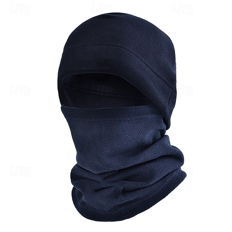 Homens Capa de máscara de ciclismo Tubo para o pescoço Balaclava com cobertura de rosto e aba de pescoço Inverno Ao ar livre Térmico / Quente pescoço polainas Máscara Facial Côr Sólida Poliéster de 2025 por $4.49 -P5